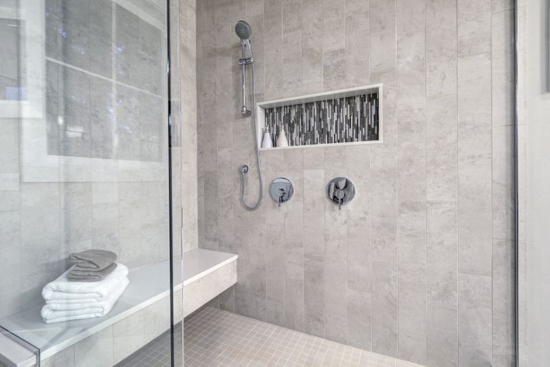 Custom-Tiled Shower