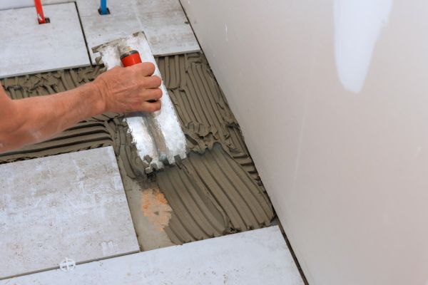 Bathroom Floor Renovation in Golden