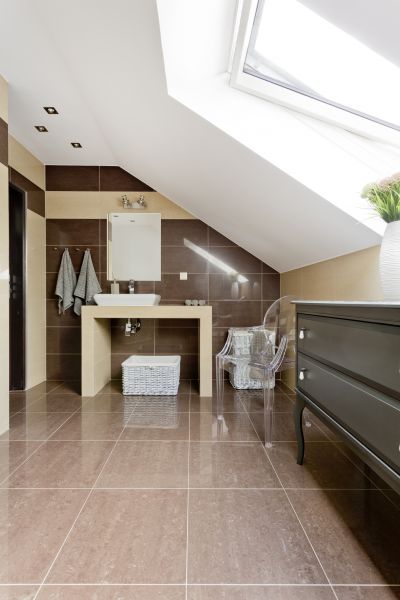 Attic Bathroom Installation in Golden